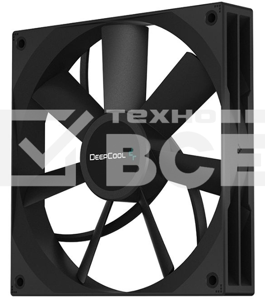 Компьютерный корпус Deepcool CK560 без БП, боковое окно (закаленное стекло), 3xARGB LED 120мм вентилятора спереди и 1x140мм вентилятор сзади, черный, ATX