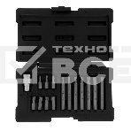 Набор бит TORX, хвостовик-шестигранник, 10 мм, CrV, 15 предм. Stels, фото8