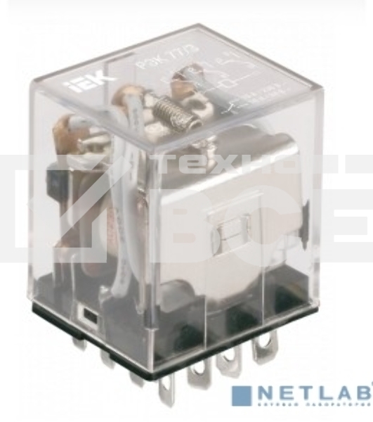 Реле РЭК 77-3 10А 220В АС ИЭК RRP10-3-10-220A