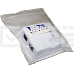 Настенная розетка, 2 порта RJ-45 категории 6, UTP, белая, фото3