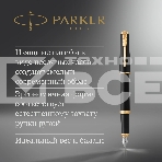 Ручка перьевая Parker Urban Core F309 (CW1931593) Muted Black GT F сталь нержавеющая подар.кор., фото 1
