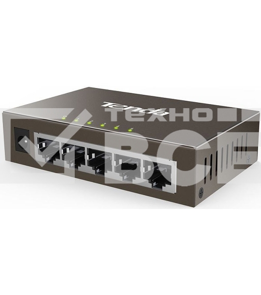 Коммутатор Tenda TEG1005D5-портовый гигабитный настольный