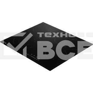 Варочная поверхность MONSHER MHE 6013, электрическая, Hi-Light, 9 уровней мощности, бустер, автоматическое отключение, таймер, индикатор остаточного тепла, сенсорное управление, цвет черный