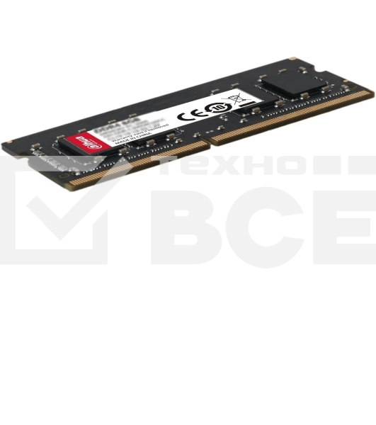 Оперативная память Dahua DHI-DDR-C300S8G32, DDR4, 8GB (1x8 GB), 3200 MHz, CL19, SO-DIMM