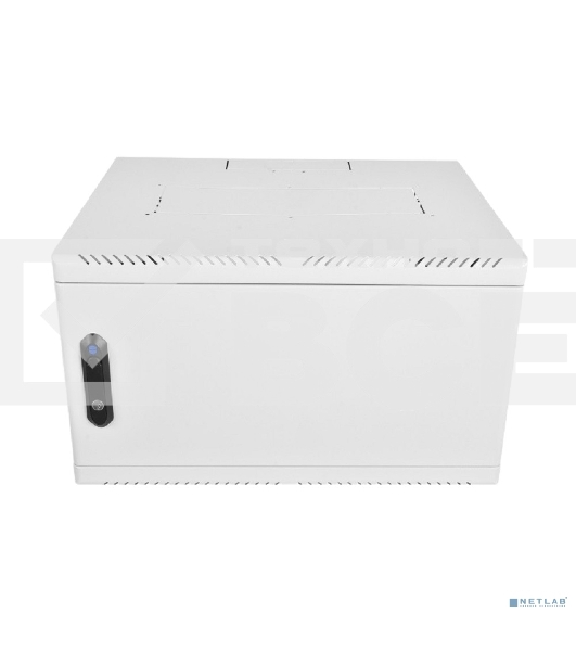 Шкаф коммутационный ЦМО (ШРН-6.350.1-9005) настенный 6U 600x350 мм пер. дв. металл 200 кг черный 300 мм 180 град.