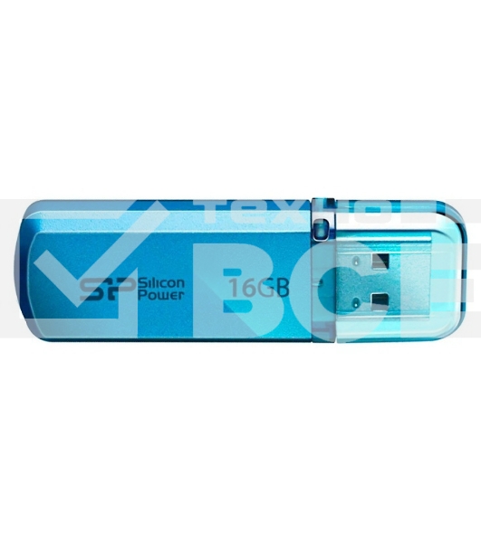 Флеш диск Silicon Power 16Gb Helios 101 SP016GBUF2101V1B USB2.0 синий