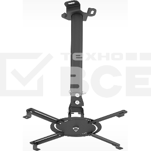 Кронштейн для проектора Holder PR-104-B черный макс.20кг потолочный поворот и наклон