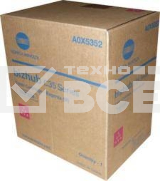 Картридж лазерный Konica-Minolta bizhub C35/C35P красный TNP-22M