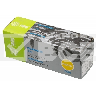 Картридж лазерный Cactus CS-PH6022C 106R02760 голубой (1000 стр.) для Xerox Phaser 6020/6022/WC6025/6027