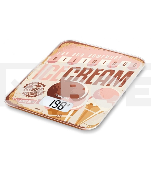 Весы кухонные Beurer KS19 Ice Cream макс.вес:5кг рисунок