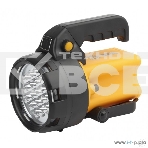 Фонарь-прожектор ЭРА PA-602 АЛЬФА 19 светодиодов, аккумулятор литий 3А·ч, ЗУ 220V+12V, фото 1