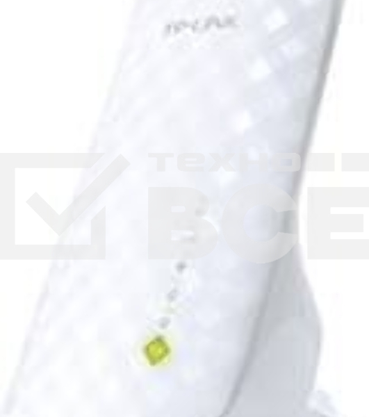 Повторитель беспроводного сигнала TP-Link SOHO RE200 10/100BASE-TX/Wi-Fi белый поставляется без кабеля RJ-45