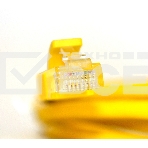 Патч-корд Greenconnect Патч-корд UTP прямой ethernet 0.5m кат.5е, RJ45, литой (Желтый) (GCR-LNC02-0.5m), фото6