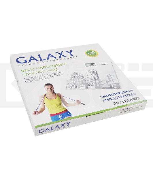 Весы напольные электронные Galaxy GL 4803 (макс.вес 180кг. ЖК дисплей с подсветкой,Цена деления 0,1кг.)