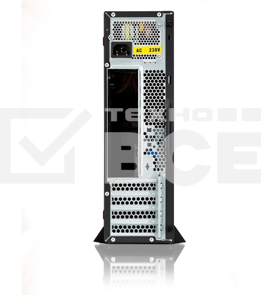 Компьютерный корпус Foxline FL-211-TFX300S с блоком питания 300Вт, mATX case, black, w/PSU TFX 300W, w/2xUSB2.0+2xUSB3.0, w/pwr cord, w/ 8cm FAN