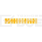 Клеммная винтовая колодка KВ-10 4-10, ток 10 A, полиэтилен желтый Rexant (10 шт./уп.), фото 1