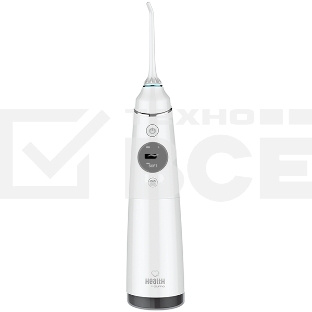 Портативный ирригатор полости рта Qumo Health Portable Irrigator P3 (QHI-3), белый, 260 мл., макс 890 кПа,  Li-ion 1400 мА-ч