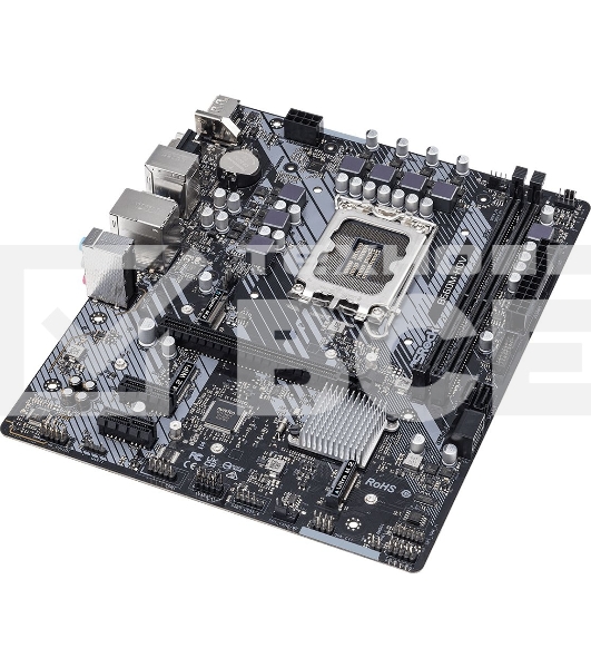 Материнская плата ASRock B660M-HDV, LGA 1700, Intel B660, 2xDDR4, 4xSATA, 2xM.2, 1xPCI-E 4.0 x16, 1xHDMI, 1xDP, 1xVGA, 1x 1Gb LAN, 2xUSB-A 2.0, 3xUSB-A 3.2 Gen 1, 1xUSB-C 3.2 Gen 1, 3x3.5 мм, 7.1, Micro-ATX