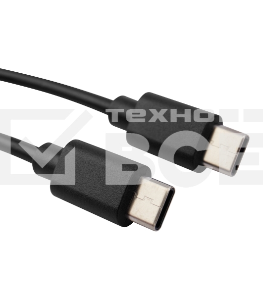 Кабель Type-C - Type-C 3A/1m/PVC/black/Rexant