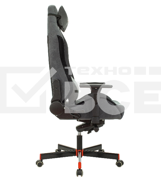 Кресло игровое A4Tech Bloody GC-420 серый, крестовина металл