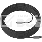 Кабель LOGITECH STRONG USB 3.1 CABLE - GRAPHITE - USB - WW - 25M AOC CABLE, фото3