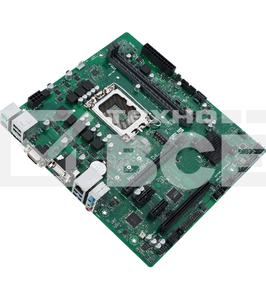Материнская плата ASUS Pro H610M-C D4-CSM, LGA 1700, Intel H610, 2xDDR4, 4xSATA, 1xM.2, 1xPCI-E 4.0 x16, 1xPCI, 1xDP, 1xHDMI, 1xVGA, 1x 1Gb LAN, 2xUSB-A 2.0, 2xUSB-A 3.2 Gen 1, 3x3.5 мм, 7.1, Micro-ATX