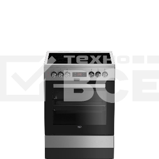 Плита электрическая Beko FSE67310GX черный, конфорок 4 шт, духовка 66 л, 60 см x 85 см x 60 см