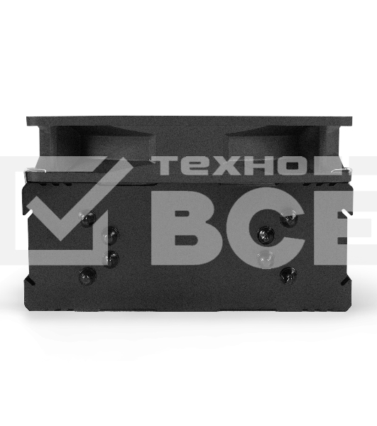 Кулер для процессора ExeGate Dark Magic EE400XL-PWM черный, 120 мм, алюминий/медь, 2400 об/мин, 37 дБ, 4 pin, 140 Вт, 155 мм