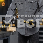 Молоток-гвоздодер 560 г, цельнометаллический, двухкомпонентная  рукоятка   Denzel, фото7