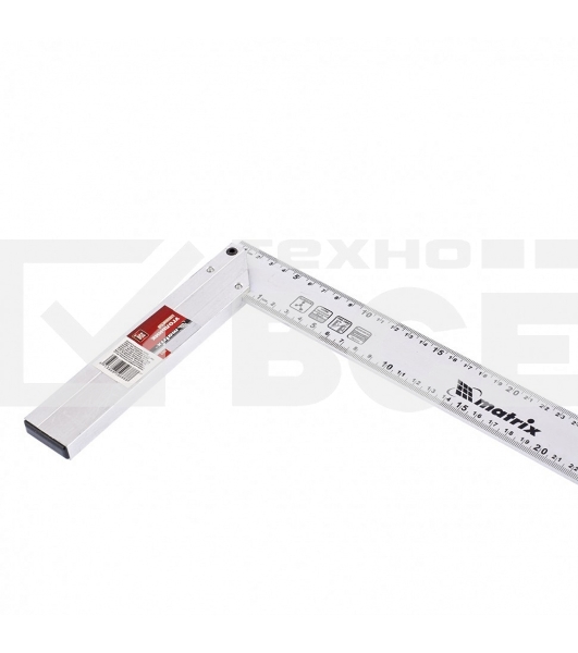 Угольник Matrix, 350 мм, алюминиевый, литой