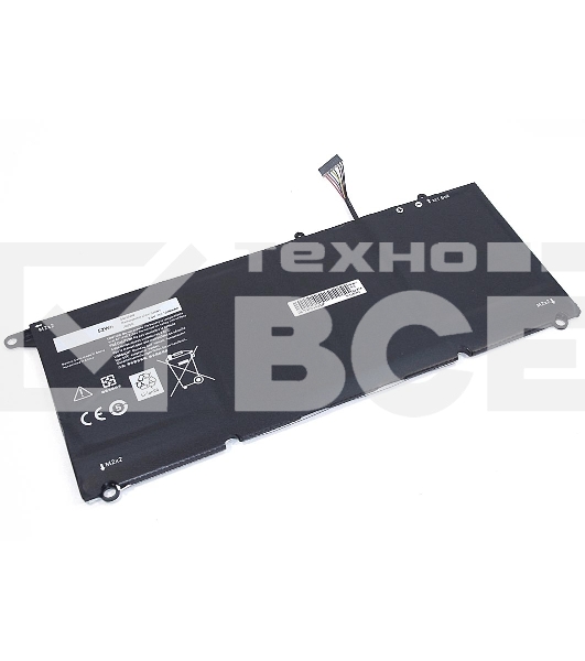 Аккумуляторная батарея для ноутбука Dell XPS 13 9343 9350 7.4V 52Wh черный OEM