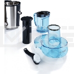 Соковыжималка центробежная Bosch MES3500 700Вт рез.сок.:1250мл. серебристый/синий, фото9