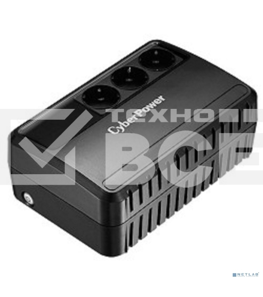 Источник бесперебойного питания CyberPower BU725E 725VA/390W (3 EURO) 