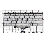 Клавиатура для ноутбука HP Pavilion 14-DV 14-DW gold, фото3