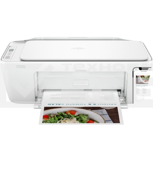 МФУ струйный HP DeskJet Ink Advantage 2875 (60K47C), A4, цветной, печ. 7.5 стр/мин. (ч/б) 5.5 стр/мин. (цвет), 1200x1200 dpi, USB, Wi-Fi