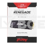 Накопитель SSD Kingston Fury Renegade, 2Tb, PCIe 4.0 x4, M.2 2280, NVMe, R/W 7300/7000, фото10