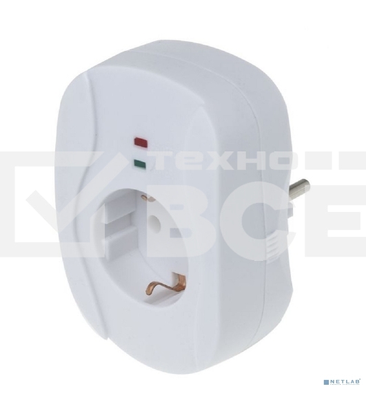 Сетевой фильтр Buro 100SH-W (1 розетка) белый (коробка)