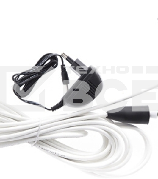 Антенна телевизионная Denn DAE603 25дБ активная черный каб.:8.5м