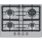 Газовая варочная панель Bosch PGH6B5K90R Serie 4, 60см, нержавеющая сталь, 4 конфорки,1 WOK-конфорка c 2 контурами пламени, составные чугунные решетки, газ-контроль, автоматический электроподжиг, сделано в Испании, фото7