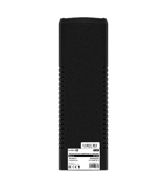 Источник бесперебойного питания ExeGate Power NB-500.LED.AVR.4C13 (500VA/300W, LED, AVR, 4*C13, батарея 12V 4.5Ah, черный)