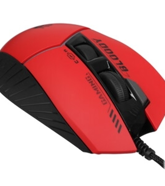 Мышь проводная A4Tech Bloody W95 Max Sports красный/черный оптическая (12000dpi) USB (10but)
