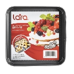 Форма для выпечки LARA LR11-19 (Прямоуг +зажим) 28х28х6,8 углеродистая сталь, антипригарное, до 250°, фото5