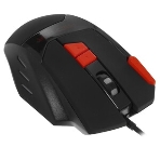 Мышь проводная Qumo Predator M80 черный, 3200 dpi, USB, кнопки - 8, фото5