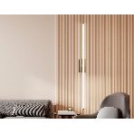 Настенный светодиодный светильник Ambrella light FL6123 CF кофе 14W 3000K-6400K 610*45*80, фото 1