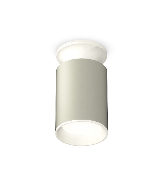Светильник Ambrella Light XS6314061 SGR/SWH серый песок/белый песок MR16 GU5.3 (N6901, C6314, N6101)