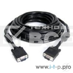 Кабель Gembird/Cablexpert CC-PPVGA-30M-B, Кабель VGA Premium , 15M/15M, 30м, черный, тройной экран, феррит.кольца , фото2
