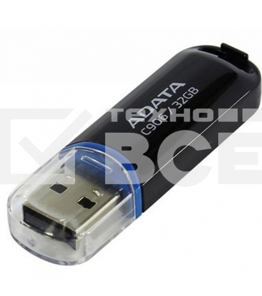Флеш диск USB 2.0 ADATA Flash Drive 32Gb C906 Black