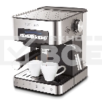 Кофеварка рожковая Endever Costa-1065 серебристый, исп. кофе - молотый, 1.6 л, 1000 Вт, 20 бар., фото 1