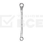 Ключ накидной коленчатый Rexant 17х19 мм, хром, фото2
