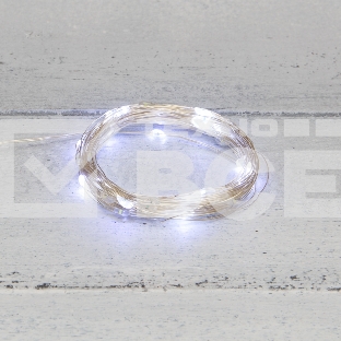 Гирлянда «Роса» 5 м, 50 LED, USB, белое свечение NEON-NIGHT